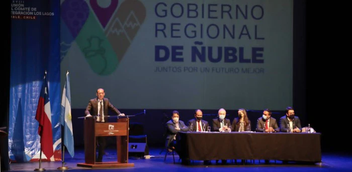 Neuquén coordinó el trabajo con la Región del Ñuble, en Chile.