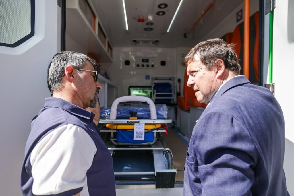 Río Negro incorpora ambulancias de alta complejidad con conectividad y teleasistencia