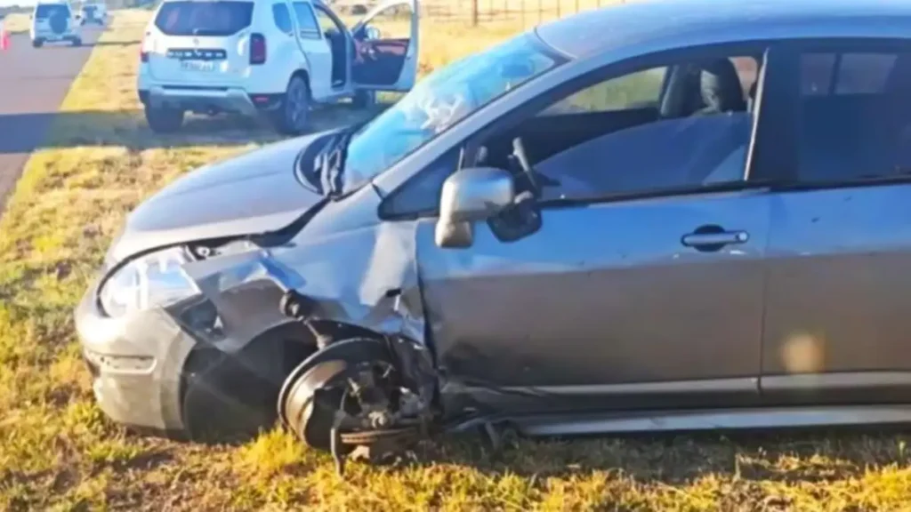 Accidente en la Ruta 1: manejaba alcoholizado, chocó y provocó un siniestro con tres vehículos en Viedma