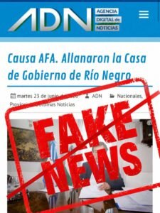 Weretilneck desmintió un supuesto allanamiento en Gobierno y denunció una operación mediática