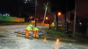 El fuerte temporal obligó a suspender las clases en seis localidades de la cordillera de Río Negro