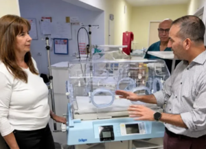 El Hospital de Cipolletti incorporó nuevas incubadoras de alta complejidad llegadas desde Alemania