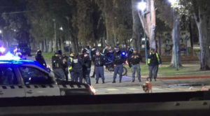 Los festejos por la final del Mundial terminaron con incidentes y un amplio operativo policial en Centenario
