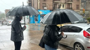Clima en Río Negro: martes con lluvias fuertes y máxima de 10°C