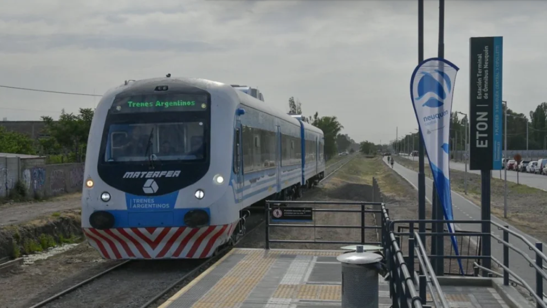 Tren del Valle: suspenden el servicio entre Neuquén y Cipolletti durante todo este viernes Tren del Valle: suspenden el servicio entre Neuquén y Cipolletti durante todo este viernes