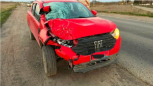 Tragedia en la Ruta 250: una camioneta atropelló a peatones y dejó un muerto
