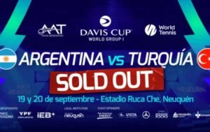 Neuquén se prepara para una Copa Davis histórica con entradas agotadas