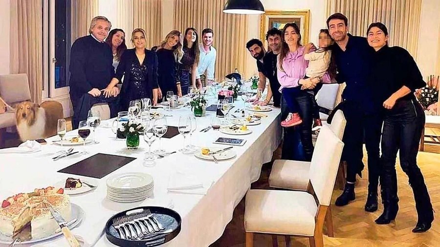 Polémica en el Tango 01: denunciaron a Alberto Fernández y Fabiola Yáñez por un festejo en cuarentena