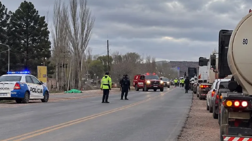 Tragedia en la Ruta 17: murió una persona y hubo un corte de tránsito en Añelo
