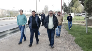 Weretilneck recorrió la obra de la Ruta 69: inversión millonaria para mejorar el acceso a Vaca Muerta