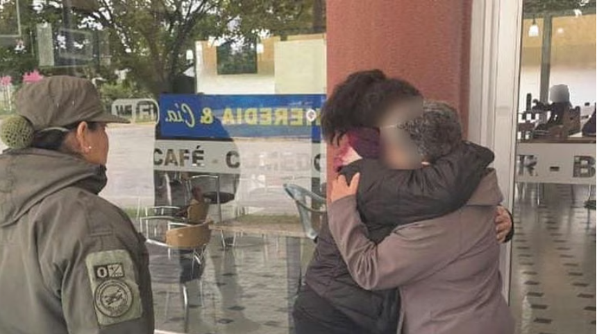 Gendarmería localizó en Córdoba a una mujer tras una alerta recibida en Neuquén 