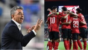 Marcelo Gallardo debutó con una dura derrota como DT de Ecuador: cayó 3-0 contra Corea del Sur