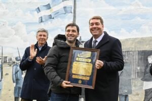En el aniversario de Rawson, Torres anunció nuevas viviendas y destacó el avance de obras estratégicas
