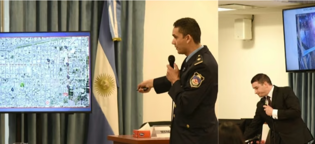 Juicio por Azul Semeñenko: cómo las cámaras reconstruyeron el recorrido de la camioneta de Sánchez Juicio por Azul Semeñenko: cómo las cámaras reconstruyeron el recorrido de la camioneta de Sánchez