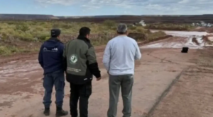 Volvió a cortarse la Ruta Provincial 5 por la crecida del arroyo Carranza