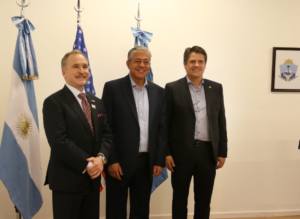 Figueroa se reunió con el embajador de Estados Unidos para impulsar inversiones en Neuquén