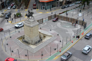 El Monumento a San Martín de Neuquén tiene fecha de reapertura: cuándo terminarán las obras