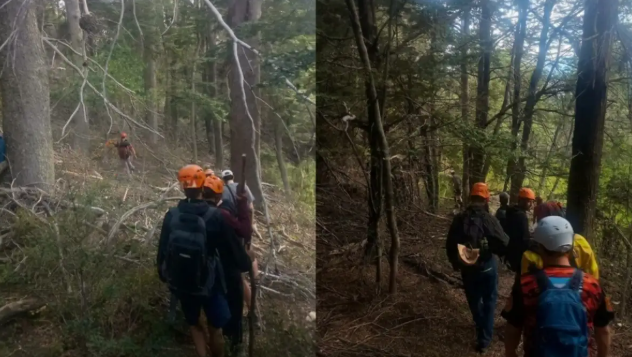 Dos turistas se perdieron en el cerro O’Connor y fueron rescatados a 300 metros del sendero