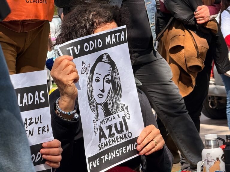 Fallo histórico en Neuquén con un jurado que declaró culpable a Roberto Sánchez por el transfemicidio de Azul Semeñenko