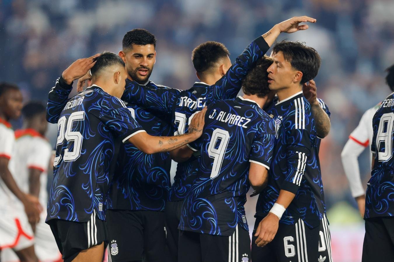 Argentina goleó 7-0 a Burkina Faso en un amistoso sin equivalencias Argentina goleó 7-0 a Burkina Faso en un amistoso sin equivalencias