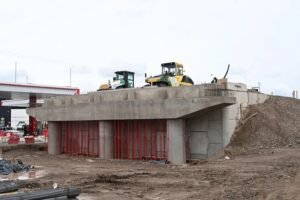 Ingreso a Neuquén: el viaducto de la Avenida Mosconi entra en etapa clave y proyectan terminarlo en diciembre
