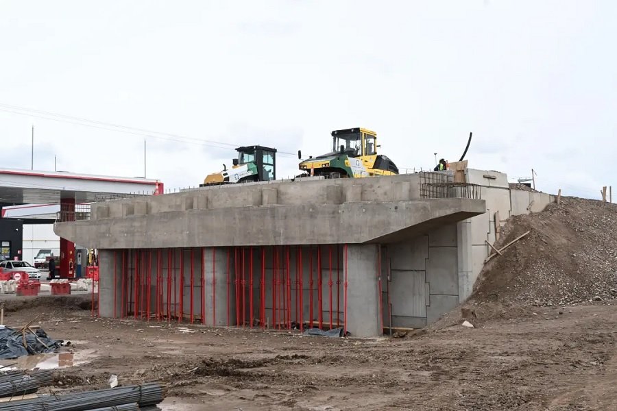 Ingreso a Neuquén: el viaducto de la Avenida Mosconi entra en etapa clave y proyectan terminarlo en diciembre