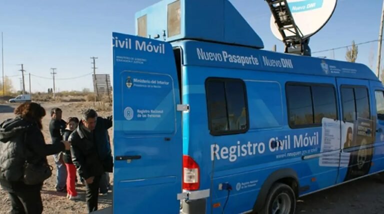 Trámites cerca de casa: el Registro Civil Móvil definió su recorrido para la segunda quincena de octubre